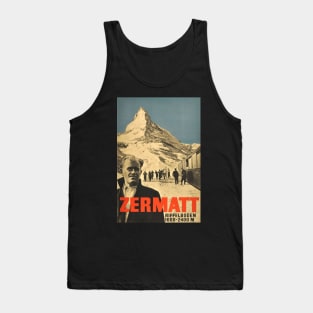 Zermatt, Switzerland,Ski Poster Tank Top